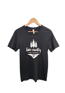 Charcoal 'Lake Country' T-Shirt