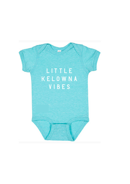 Sea Mist 'Little Kelowna Vibes' Baby Onesie