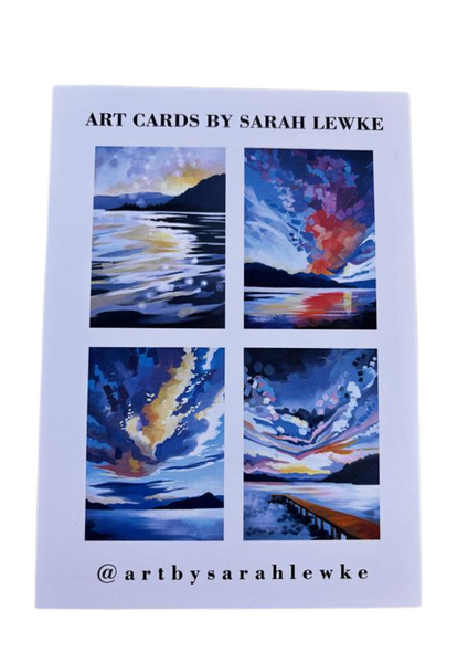 Landscape Art Card by Sarah Lewke