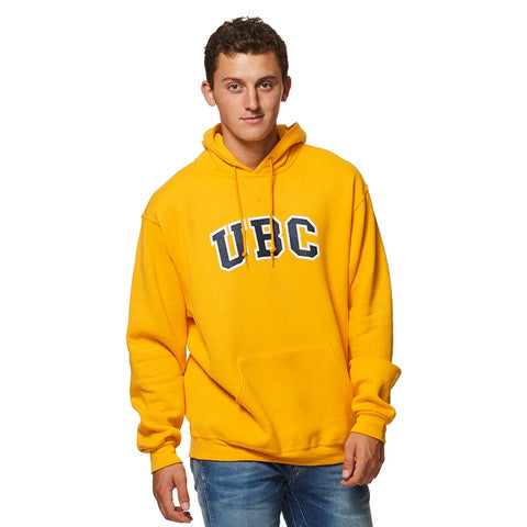 Yellow/Navy UBC Basic Arch Screen Hoodie