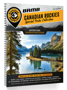 Canadian Rockies Backroads Map Book