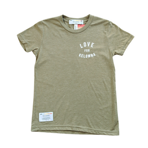 Olive 'Love for Kelowna' Kids' T-Shirt