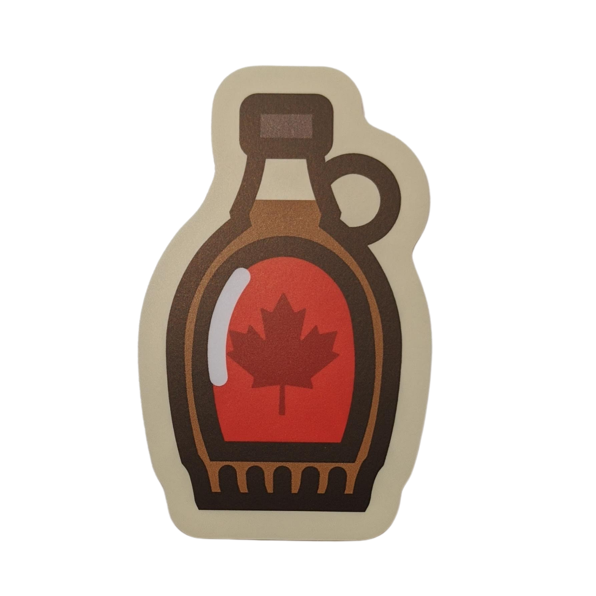 Maple Syrup Vinyl Sticker