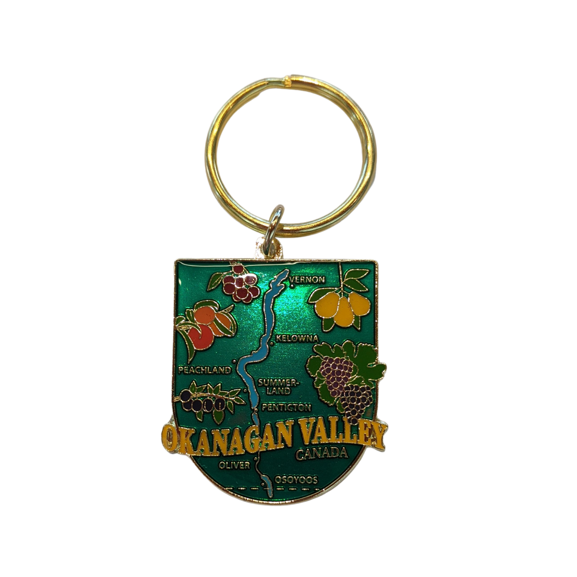 Okanagan Valley Keychain