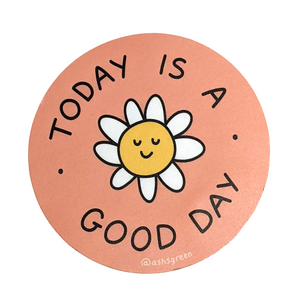 Good Day Flower Sticker