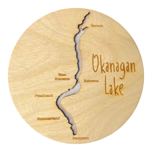 Okanagan Lake Wood Art