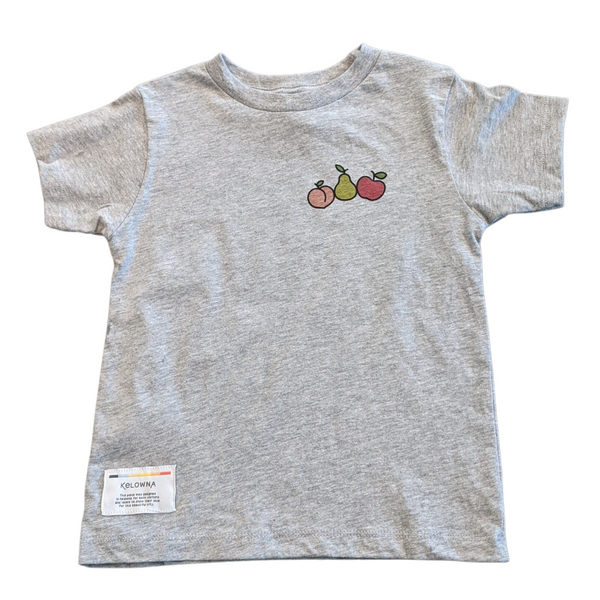 Athletic Grey 'Land of the Orchards' Toddler T-Shirt