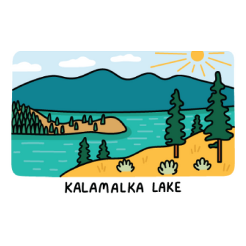 Kalamalka Lake Postcard