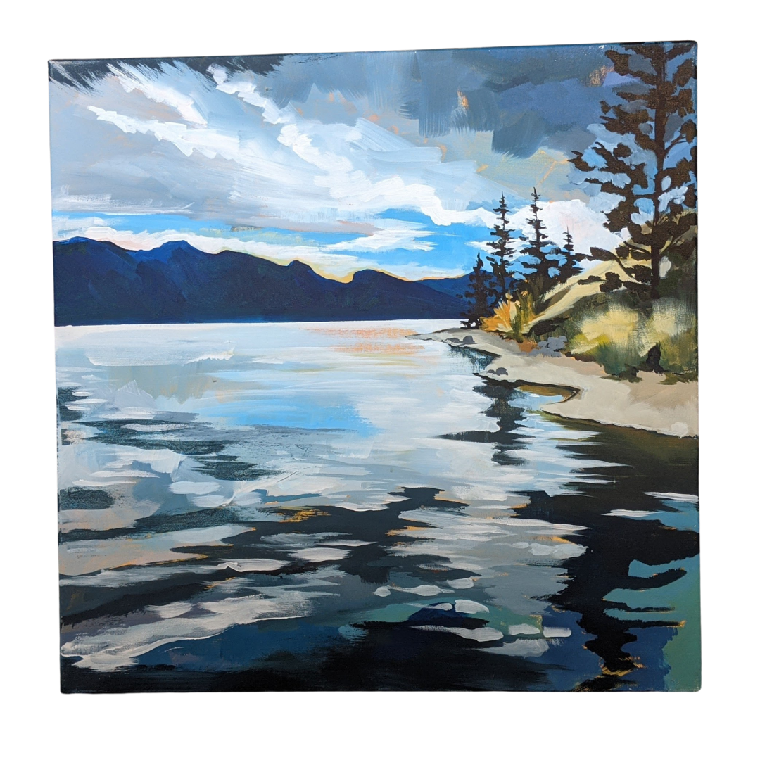 Lakeside Meditation - Sarah Lewke Original Painting