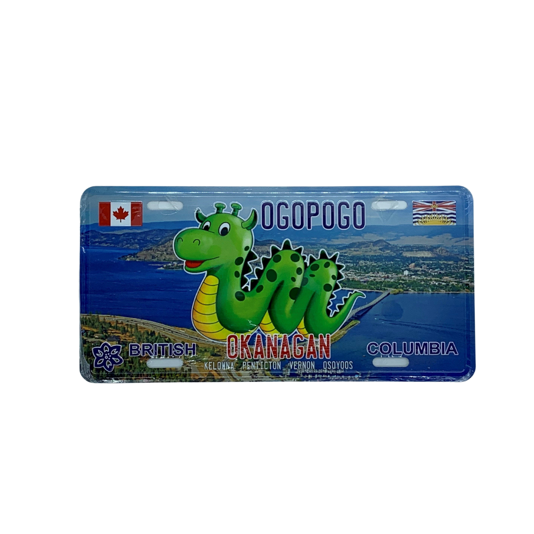 Ogopogo Picture Licence Plate (Full Size)