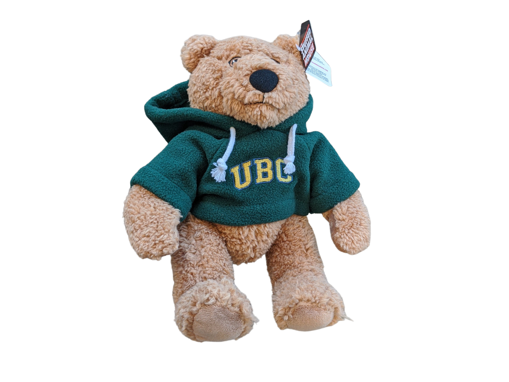UBC Curly Critter Bear with Green Sweater