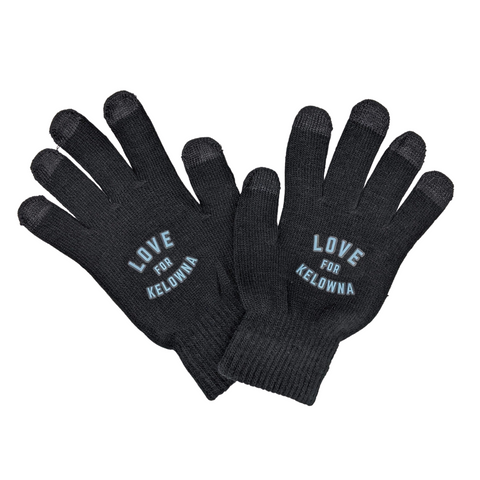 'Love For Kelowna' Texting Gloves