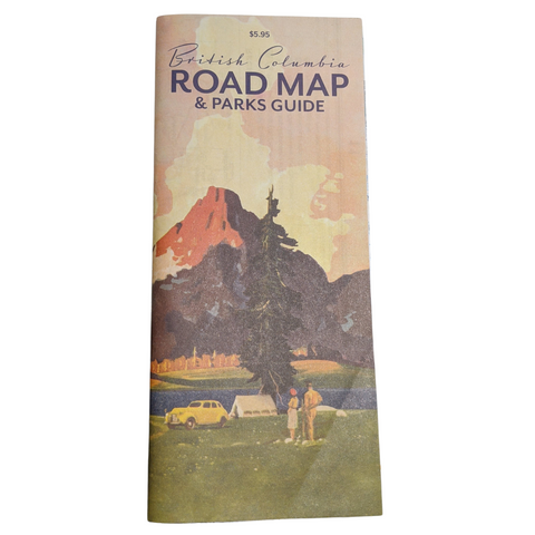 BC Road Map and Parks Guide