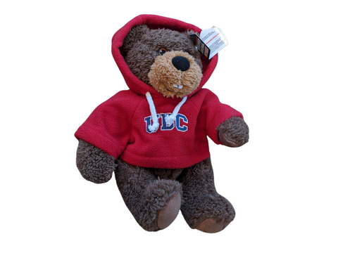UBC Curly Critter Beaver with Red Sweater