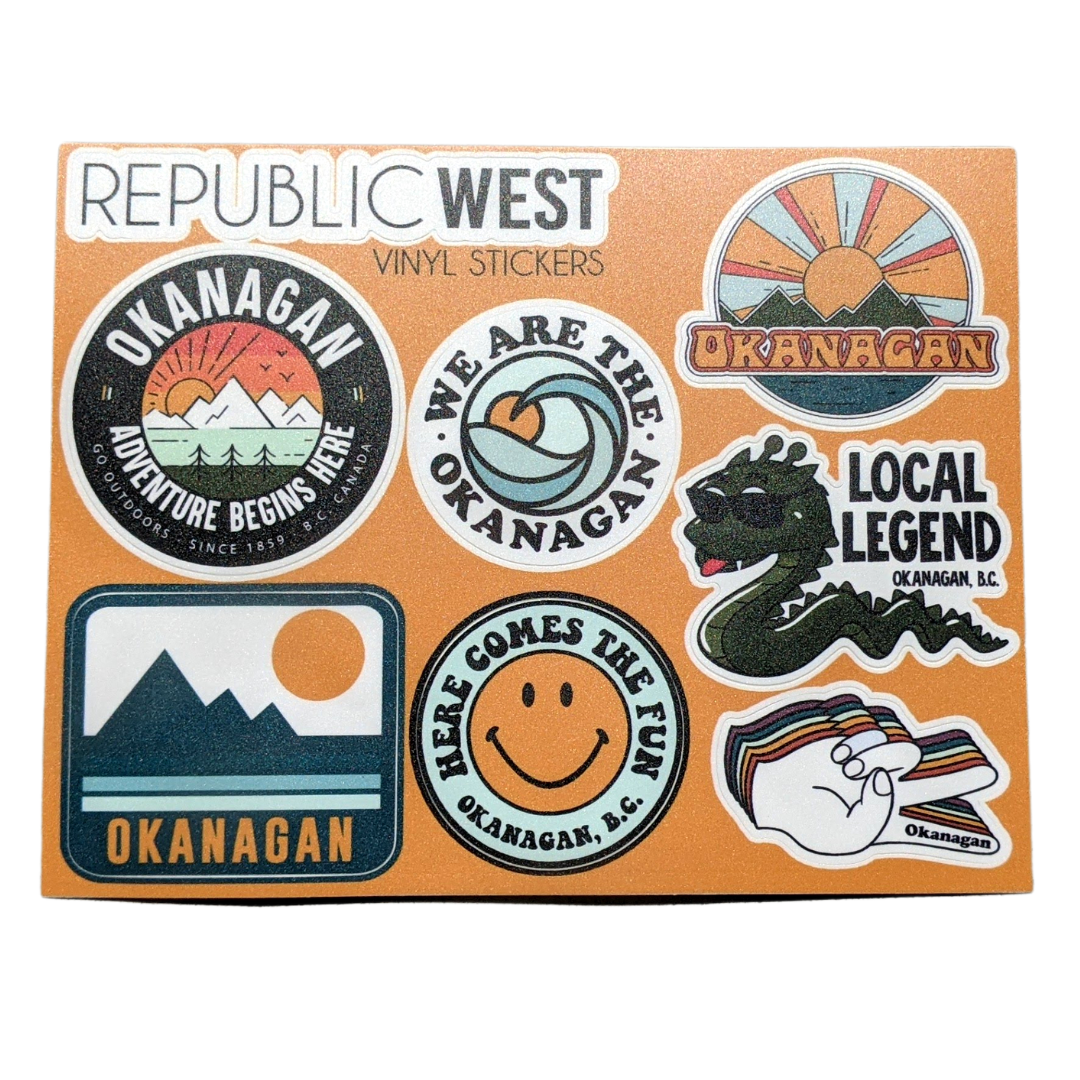 Republic West Sticker Pack