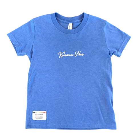 Sky Blue 'Kelowna Vibes' Kids' T-Shirt