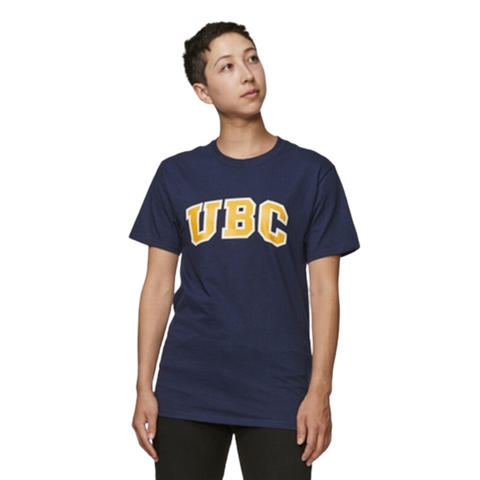 Navy/Gold UBC Arch Screen T-Shirt