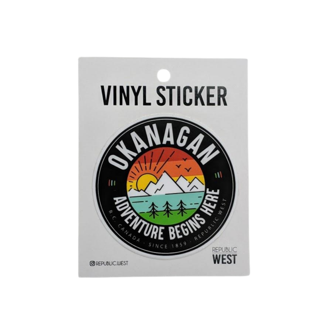 Okanagan Adventure Sticker
