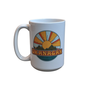 Okanagan Retro Ceramic Mug
