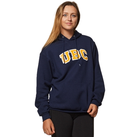 Navy/Gold UBC Basic Arch Screen Hoodie