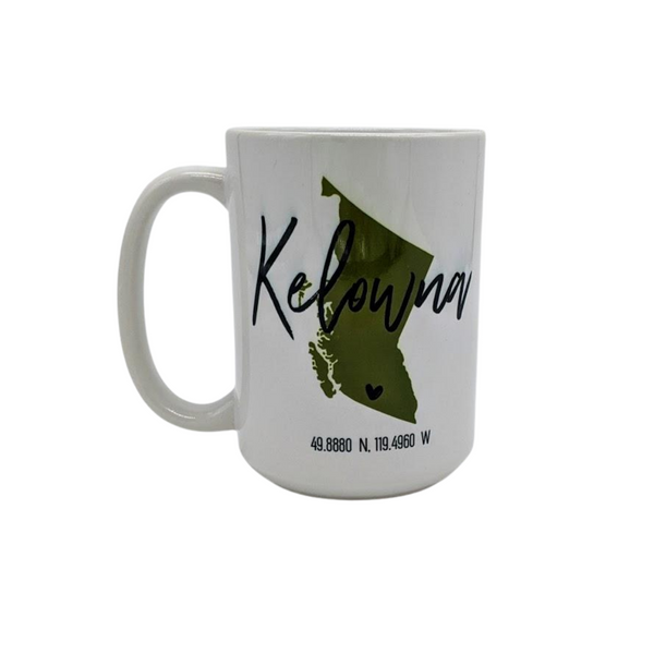 Kelowna BC Ceramic Mug