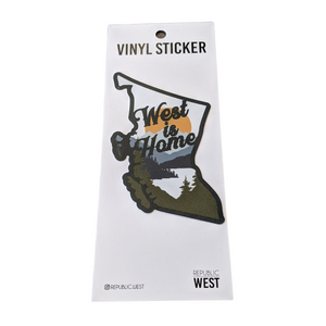West is Home Sticker