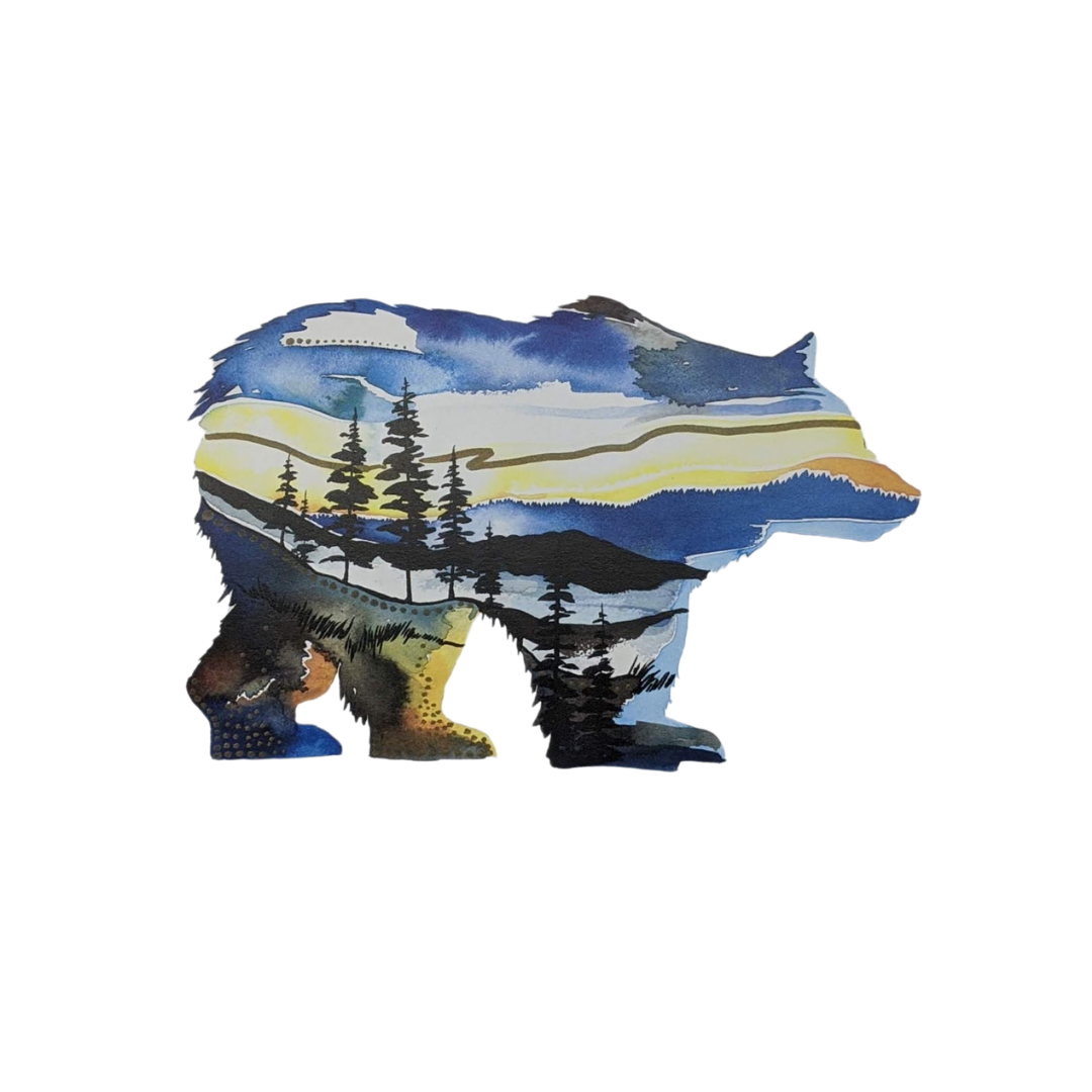 Kuipers Peak Bear Landscape Print by Sarah Lewke