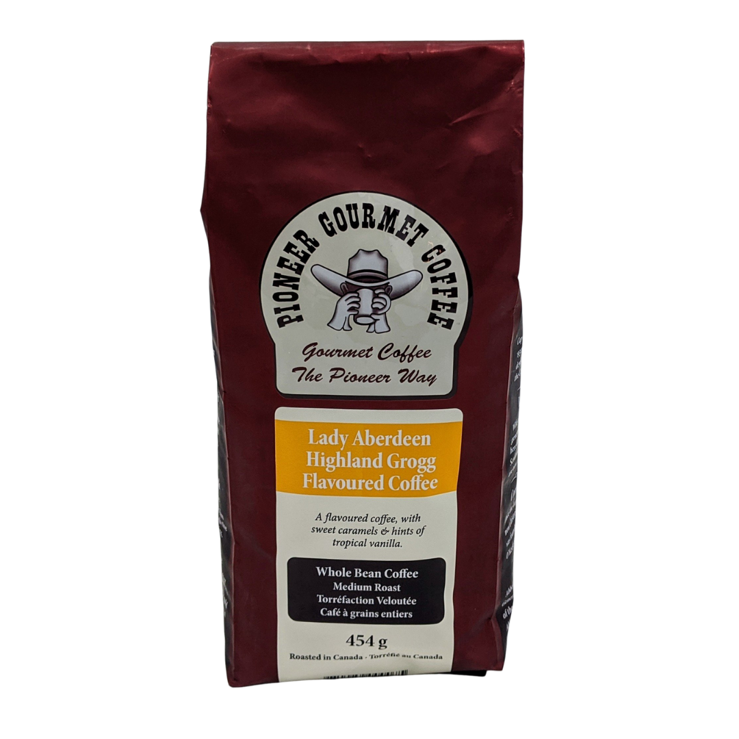 Lady Aberdeen Highland Grogg Flavored Coffee Whole Bean