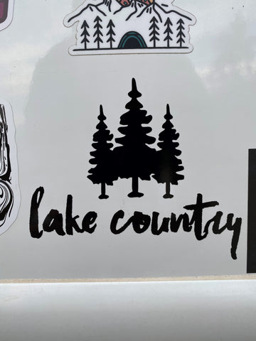 'Lake Country' Decal