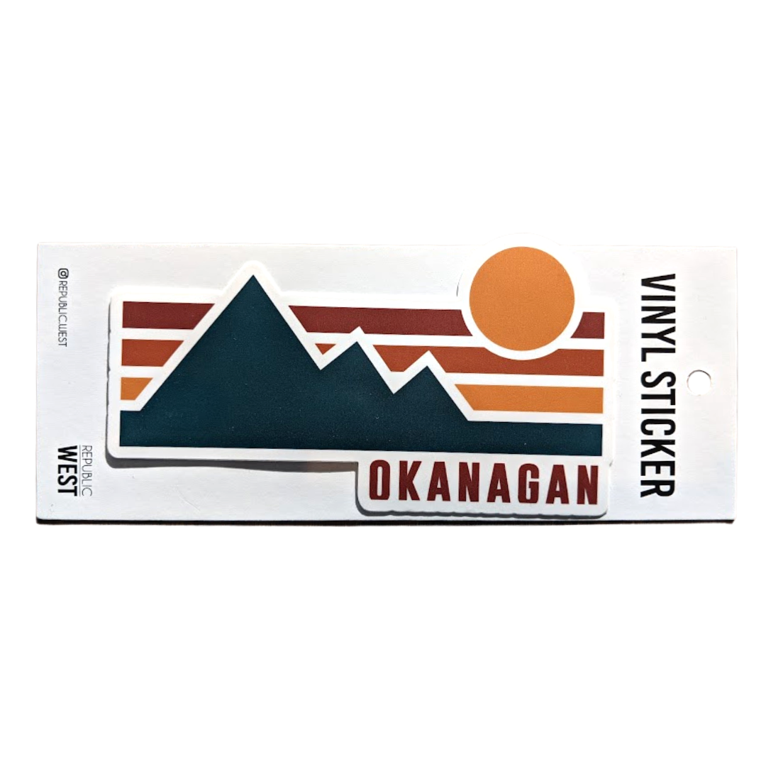 Okanagan Landscape Sticker