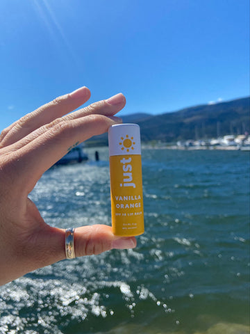 Just Sun Vanilla & Orange Lip Balm