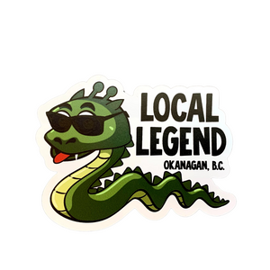Ogopogo Local Legend Sticker