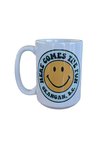 Here Comes the Fun Ceramic Mug