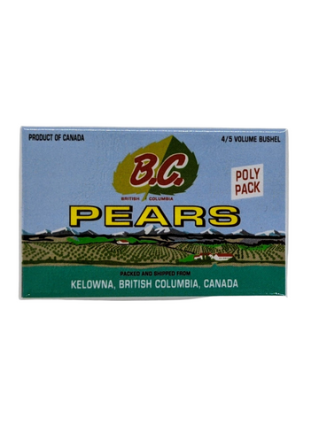 BC Pears Magnet