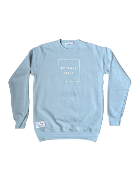 Dusty Blue - "Kelowna Vibes" Unisex Crewneck