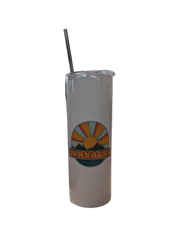 Okanagan Retro Skinny Tumbler