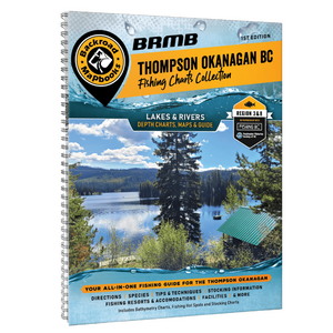 Thompson Okanagan Fishing Charts Collection Backroads Map Book