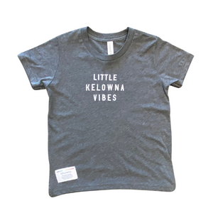 Slate Grey 'Little Kelowna Vibes' Kids' T-Shirt