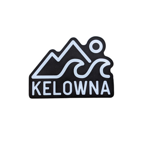 Kelowna Lake and Mountain Vinyl Sticker