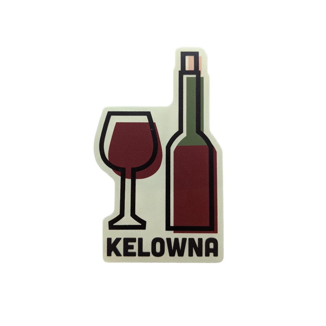 Kelowna Wine Sticker