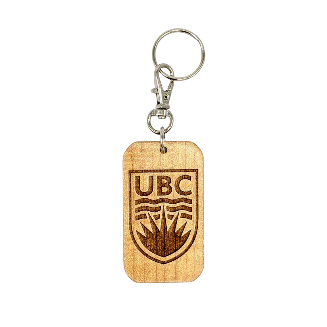 UBC Wooden Keychain